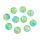 Akryylihelmi pyöreä 8 mm "jääkukka" green lemonade 10 g