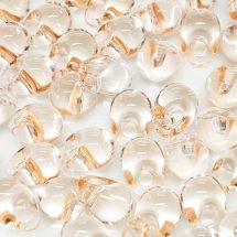 Akryylihelmi pisara 7,9x5,6 mm läpinäkyvä vaalea persikka 10 g