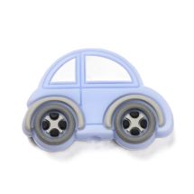 Silikonihelmi auto "kupla" jäänsininen 21,5x32 mm