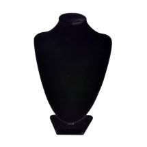 Korustandi 3D rinnus musta sametti n. 21x24 cm