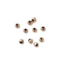 Metallihelmi pyöreä gold filled kullattu 2 mm 1 kpl