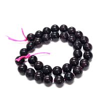 Tukkuerä kivihelmi pyöreä n. 6 mm granaatti n. 18-20 cm nauha