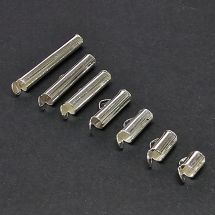 Nauhanpääte siemenhelmikoruille hopeoitu