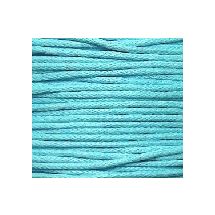 Puuvillanyöri pyöreä 2 mm vaalea turkoosi (V) 1 m