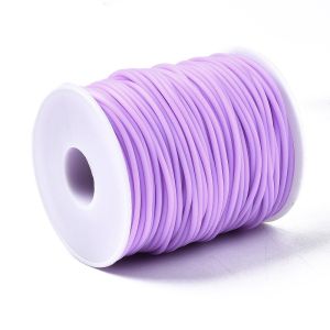 "Kumiputki" 2 mm Jewelry Tube Violet metreittäin